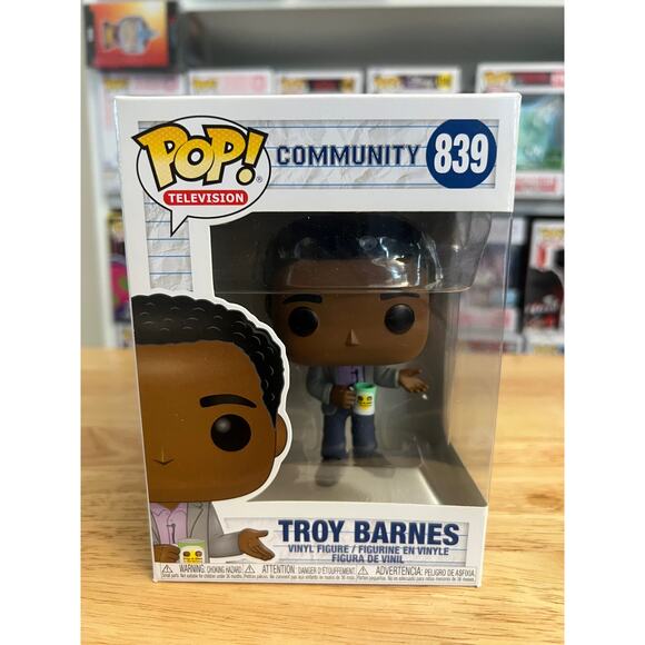 VAULTED Troy Barnes Community Funko Pop #839 Donald Glover Childish Gambino Show - Picture 1 of 6